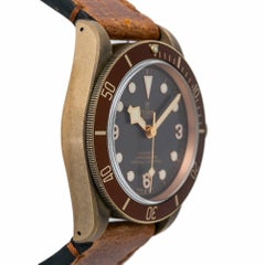 Tudor Heritage Black Bay 79250BM Men’s Auto Brown Dial Bronze Watch with B&P