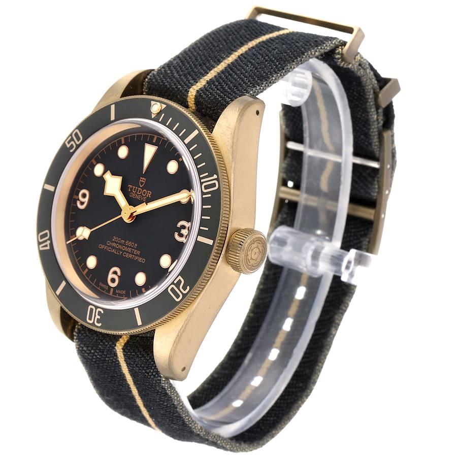 Tudor Heritage Black Bay Bronze Black Dial Men's Watch 79250 Box Card For Sale 1