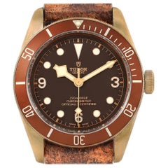 Tudor Heritage Black Bay Bronze Dial Men's Watch 79250 Box Card