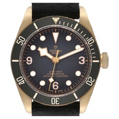 Tudor Heritage Black Bay Bronze Montre pour hommes 79250 Boîte Card