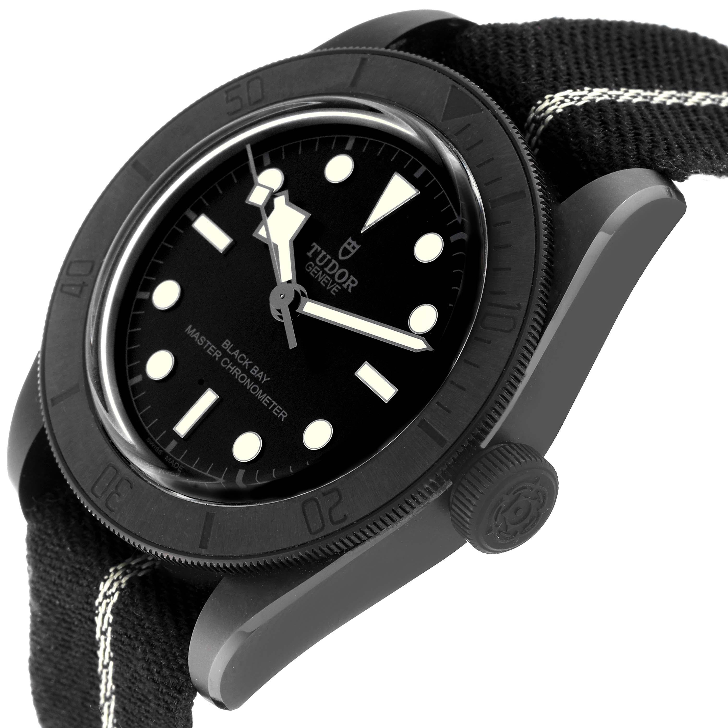 Tudor Heritage Black Bay Ceramic Mens Watch 79210 Box Card 4