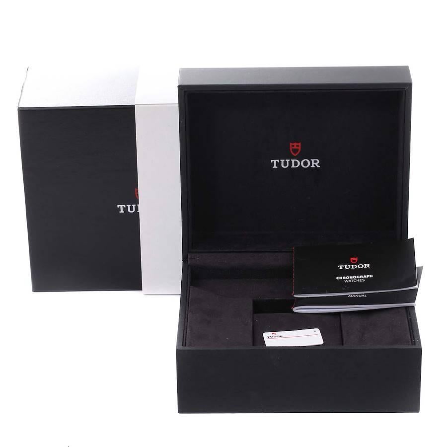 Tudor Heritage Black Bay Chronograph Panda Dial Watch 79360 2