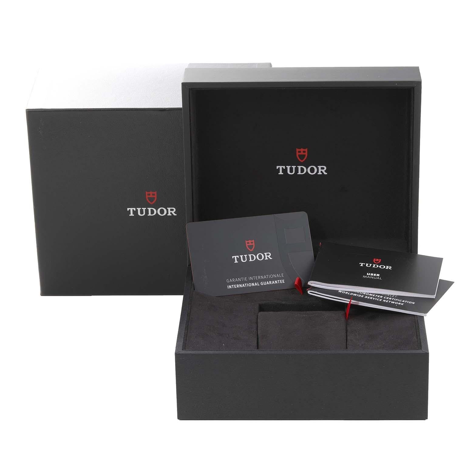 Tudor Heritage Black Bay Fifty-Eight 925 Silver Mens Watch 79010 Box Card For Sale 7