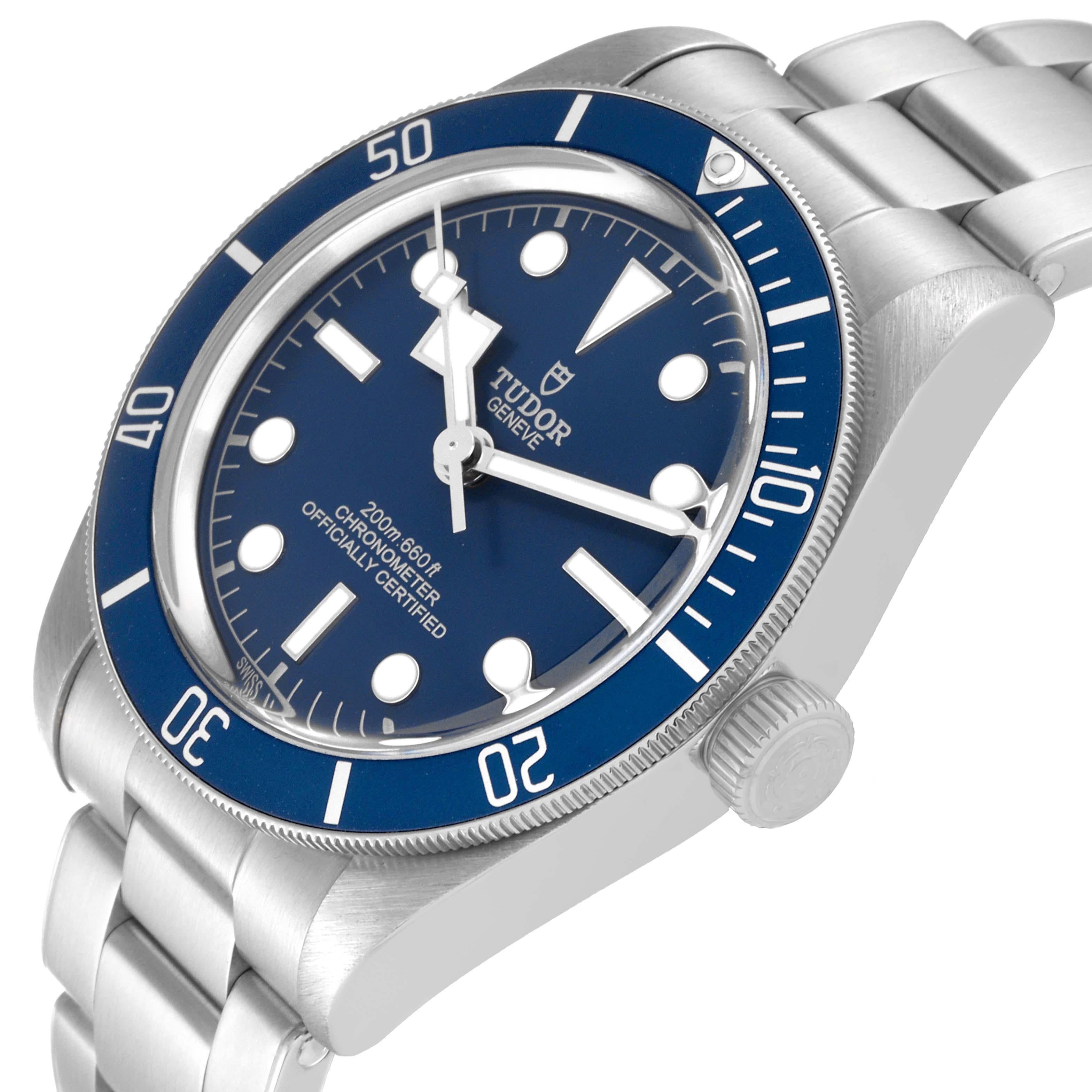 Tudor Heritage Black Bay Fifty-Eight Blue Dial Steel Mens Watch 79030 1