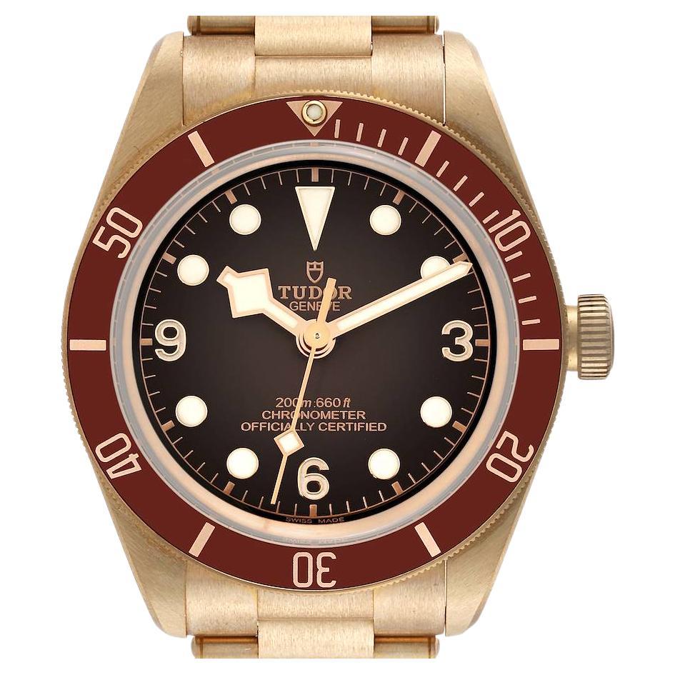 Tudor Heritage Black Bay Fifty Eight Brown Dial Bronze Mens Watch 79012 Unworn For Sale