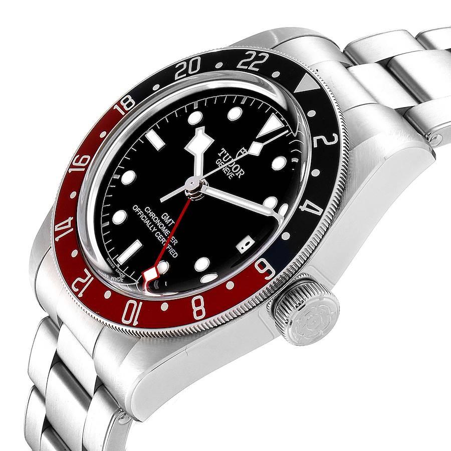 Tudor Heritage Black Bay GMT Pepsi Bezel Men's Watch 79830RB Box Card 2