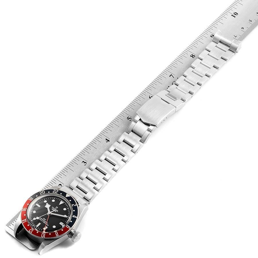 Tudor Heritage Black Bay GMT Pepsi Bezel Men's Watch 79830RB Box Card For Sale 5