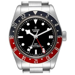 Tudor Heritage Black Bay GMT Pepsi Bezel Men's Watch 79830RB Box Card