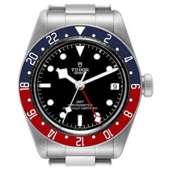 Tudor Heritage Black Bay GMT Pepsi Bezel Mens Watch 79830RB Box Card