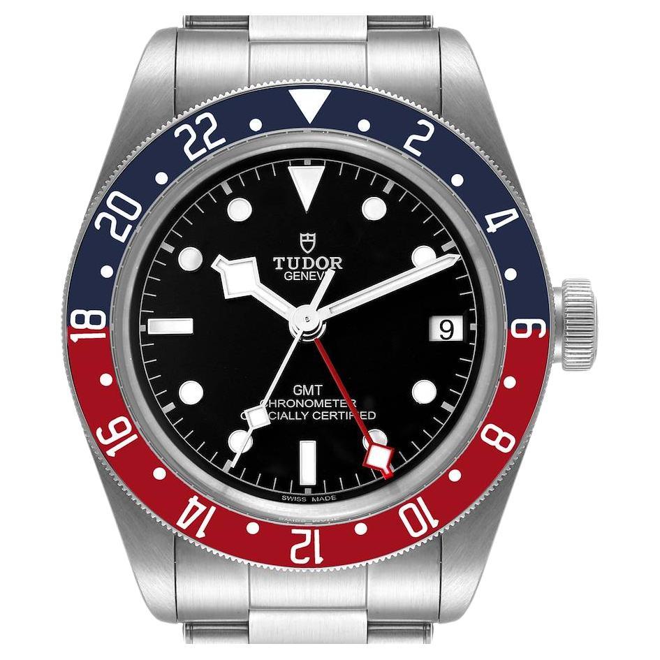 Tudor Heritage Black Bay GMT Pepsi Bezel Men's Watch 79830RB Unworn For