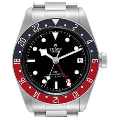 Tudor Heritage Black Bay GMT Pepsi Bezel Steel Mens Watch 79830RB Box Card