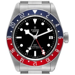 Tudor Heritage Black Bay GMT Pepsi Bezel Steel Mens Watch 79830RB