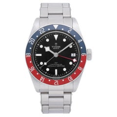 Used Tudor Heritage Black Bay GMT Steel Black Dial Automatic Mens Watch 79830RB