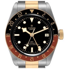 Tudor Heritage Black Bay GMT Steel Yellow Gold Mens Watch 79833MN Unworn