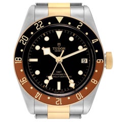 Tudor Heritage Black Bay GMT Steel Yellow Gold Mens Watch 79833MN Unworn