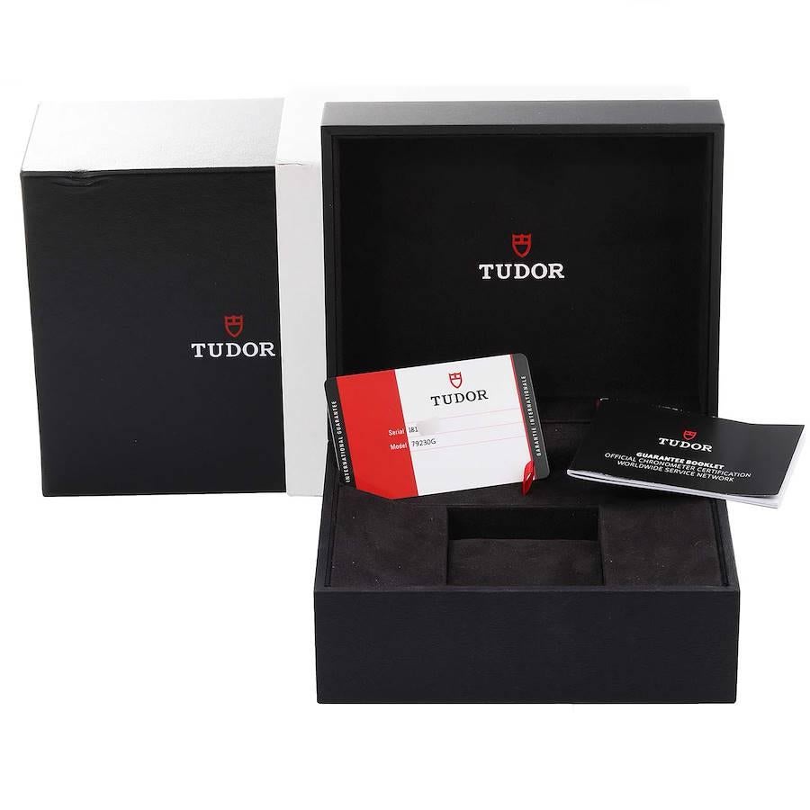 Tudor Heritage Black Bay Harrods Special Edition Mens Watch 79230G Box Card 4