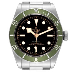 Tudor Heritage Black Bay Harrods Special Edition Steel Mens Watch 79230 Box Card