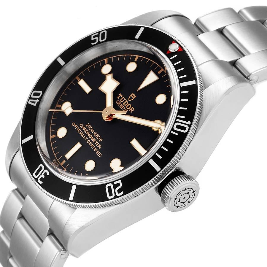Tudor Heritage Black Bay Stainless Steel Mens Watch 79230 Box Card For Sale 1