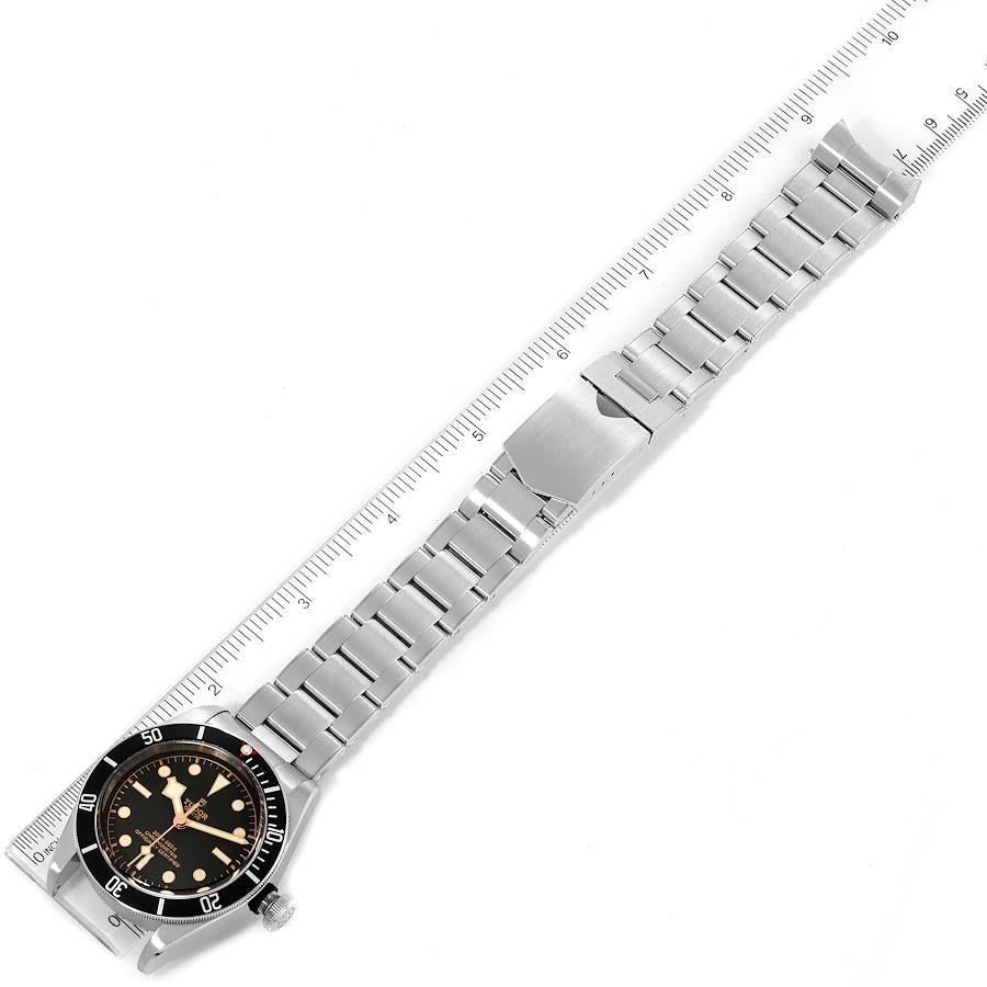 Tudor Heritage Black Bay Stainless Steel Mens Watch 79230 Box Card For Sale 4