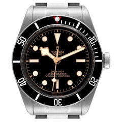 Tudor Heritage Black Bay Stainless Steel Mens Watch 79230 Unworn