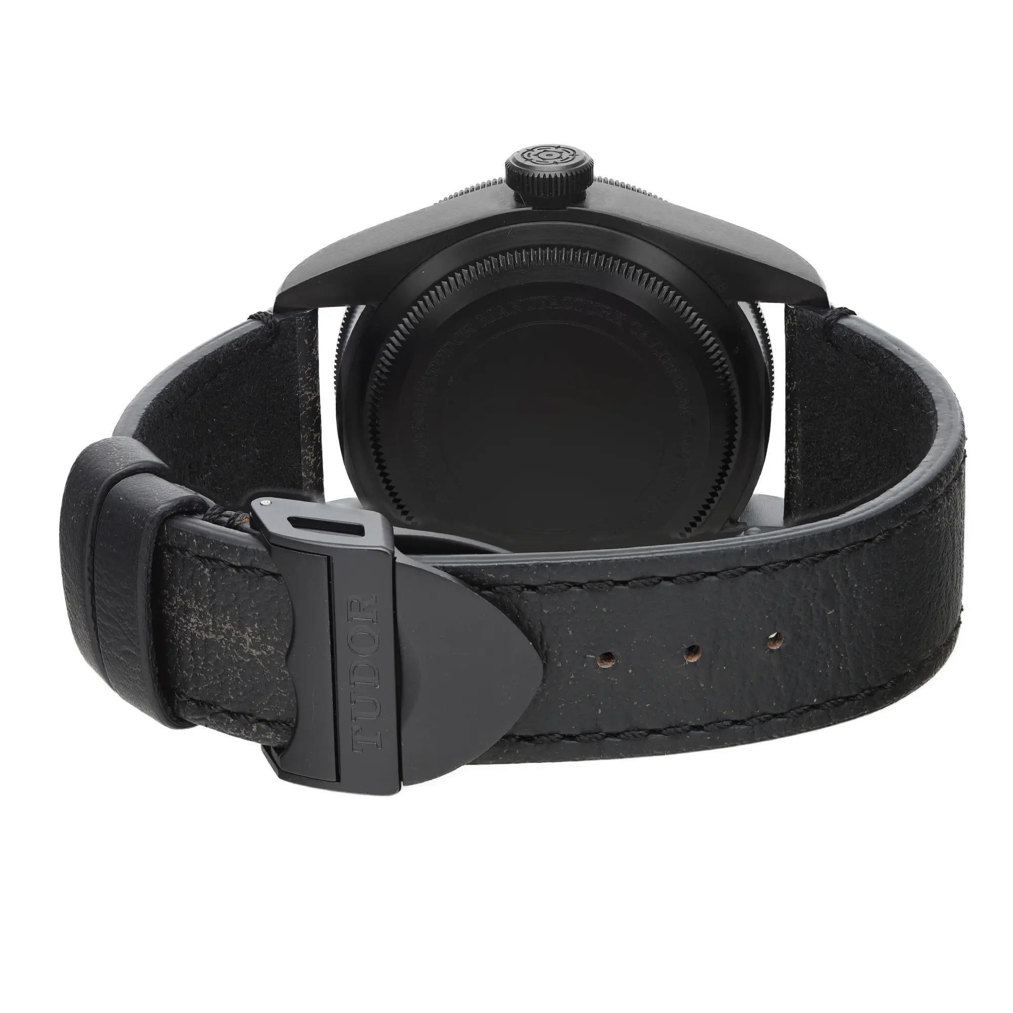 Tudor Heritage Black Bay Steel PVD Montre automatique pour hommes 79230DK en vente 1