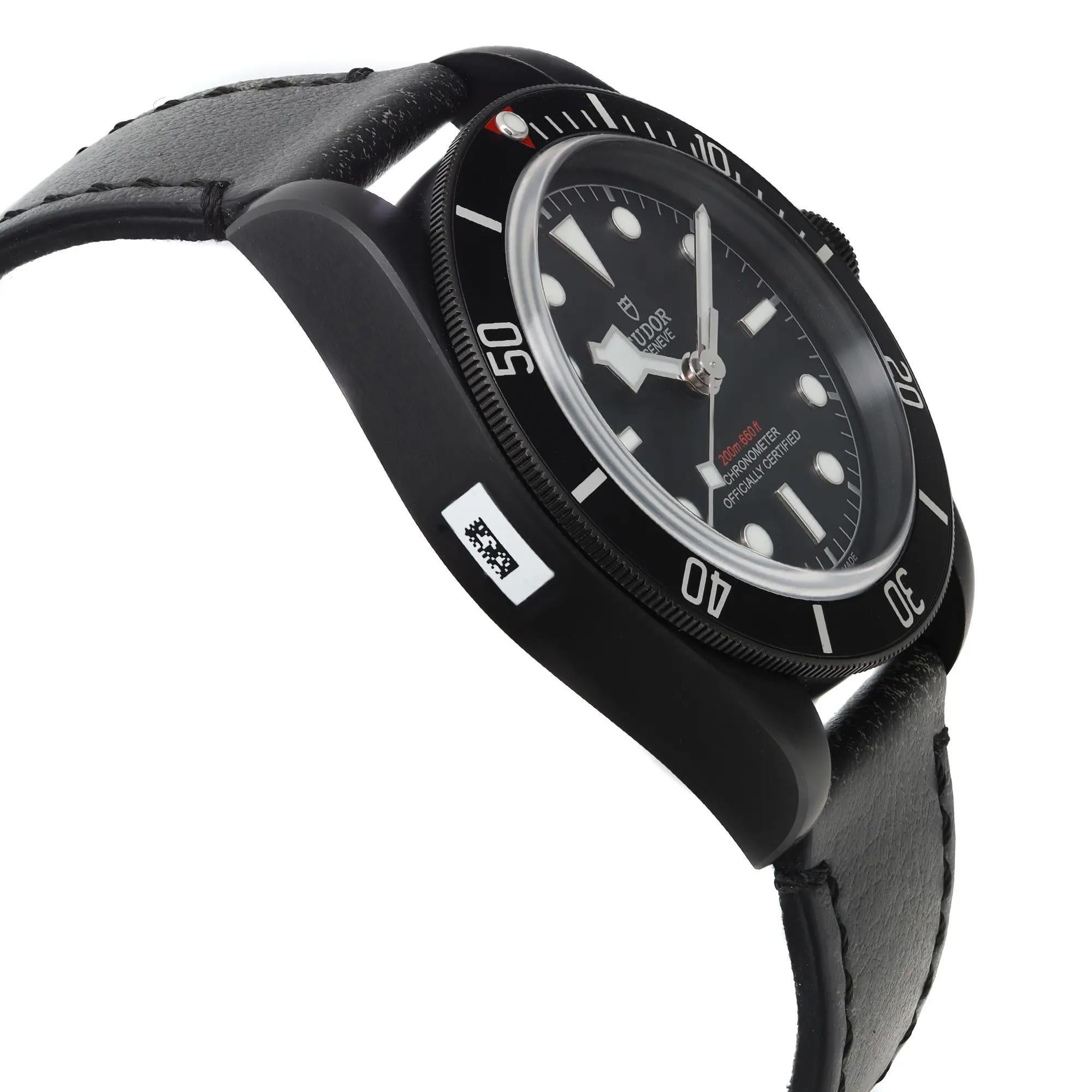 Tudor Heritage Black Bay Steel PVD Montre automatique pour hommes 79230DK en vente 2