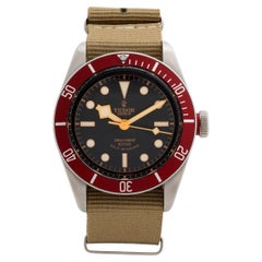 Reloj de pulsera Tudor Heritage Black Bay Ref 79220R. Tudor Rose, "Esfera sonriente", 2012