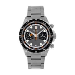 Tudor Heritage Chrono Stainless-Steel Grey Chronograph Watch 70330N-0006