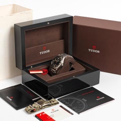 Tudor Heritage Ranger ref 79910. 41mm 3-6-9 Arabic Black Dial, Full Set, 2015