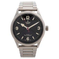 Tudor Heritage Ranger ref 79910. 41mm 3-6-9 Arabic Black Dial, Full Set, 2015