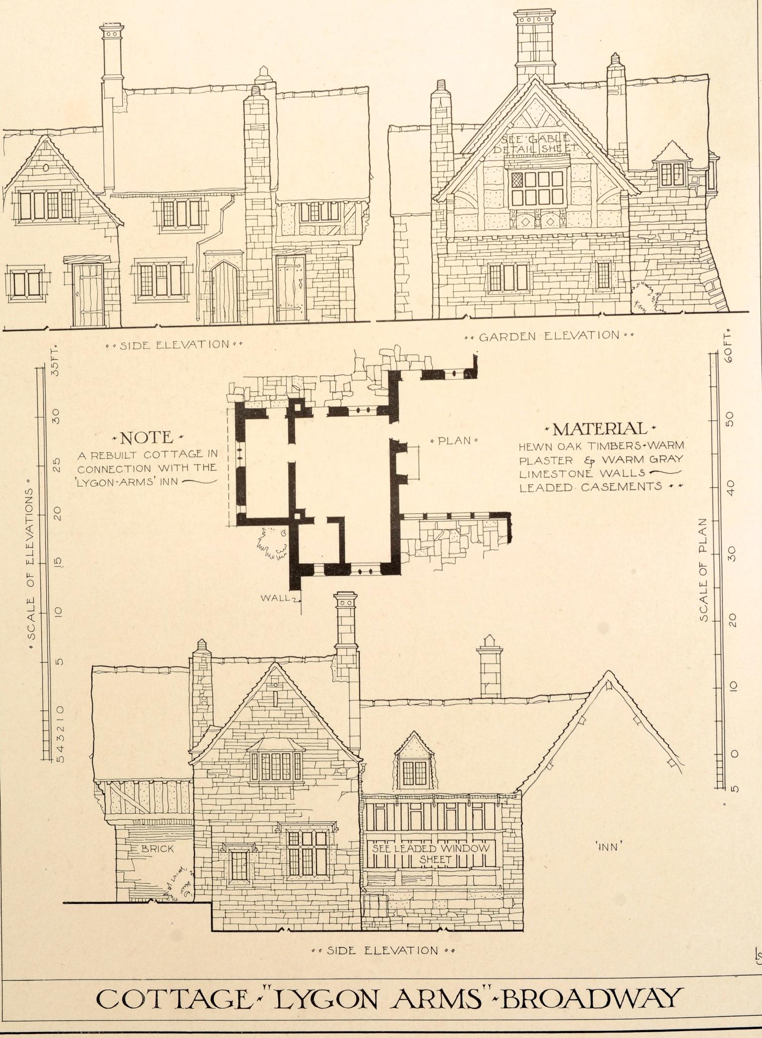 Tudor Homes of England with Some Examples from Later Periods, First Edition 10