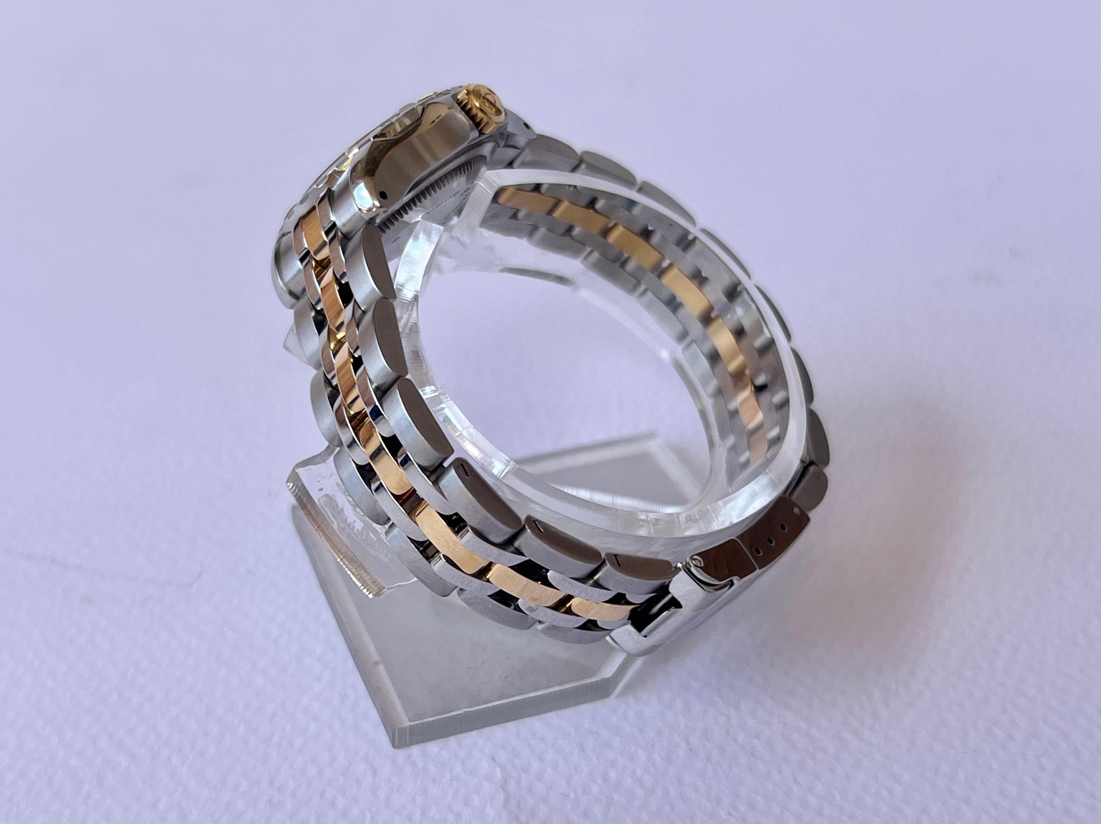Tudor Hydronaut Princess Date Gold Bezel Steel & Gold Watch For Sale 7