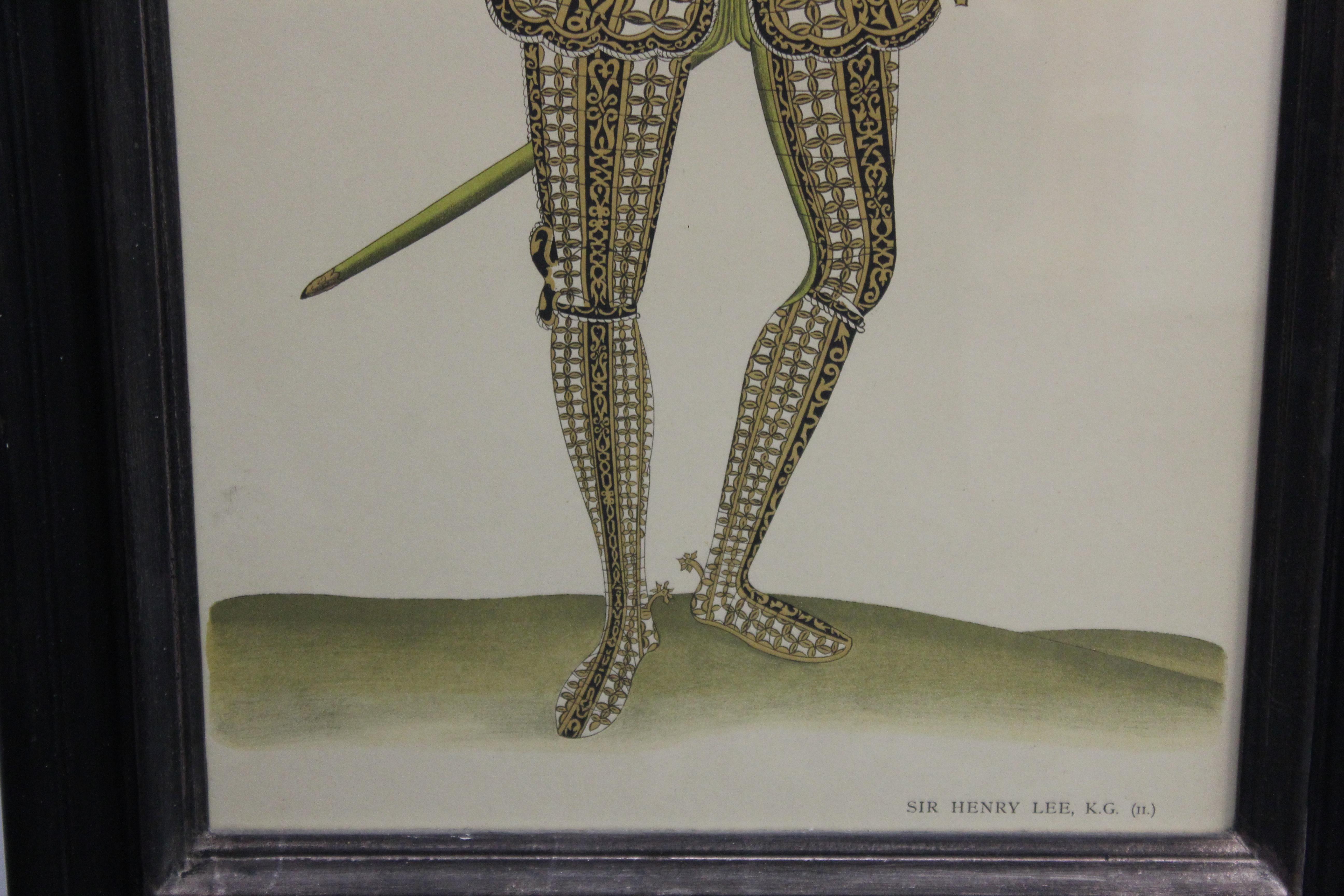 English Tudor Military Suit of Armor Framed Print