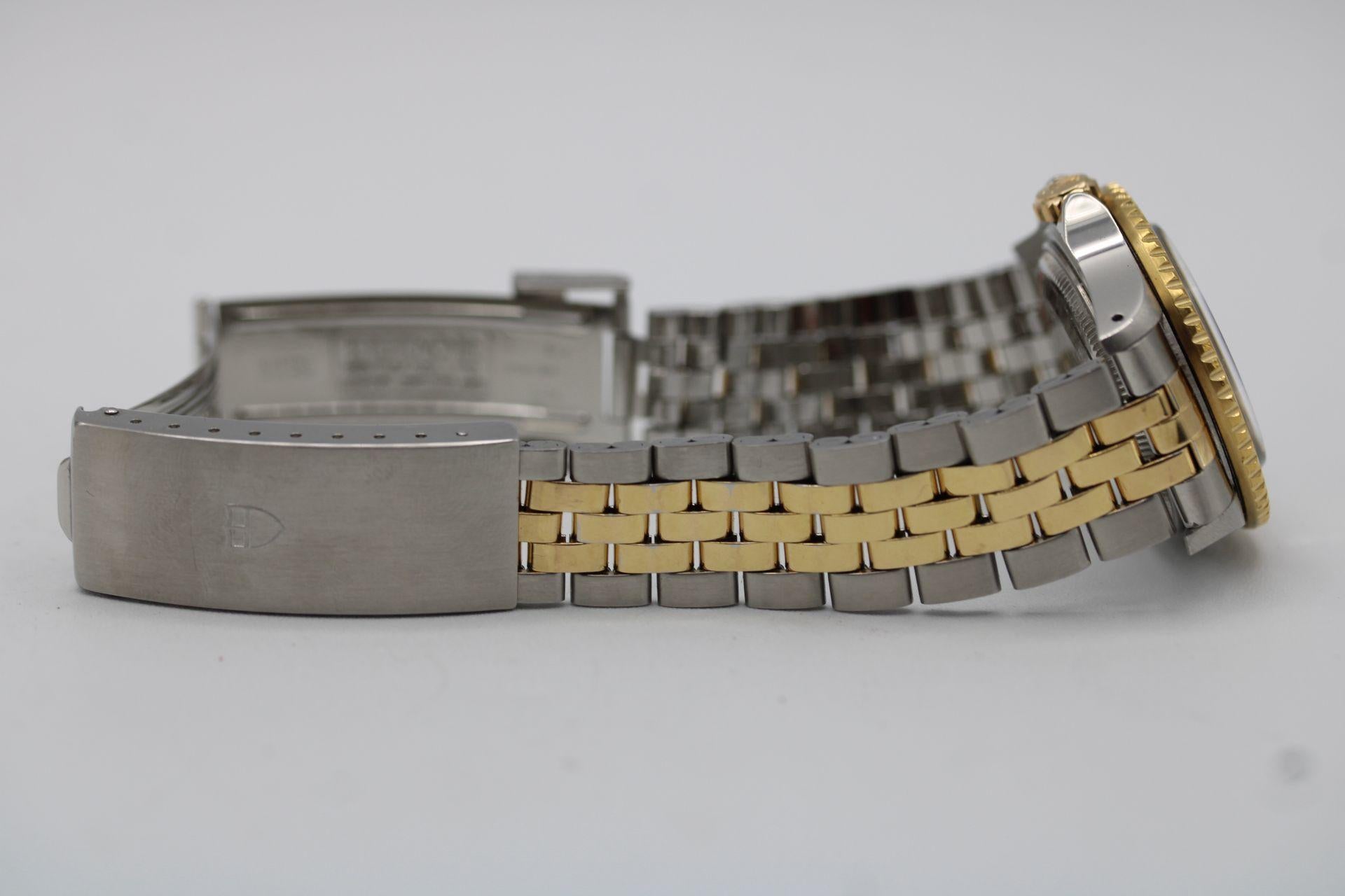 Tudor Mini Sub  33mm  Steel & Gold  Champagne Dial  Serviced by Tudor (2025) For Sale 7
