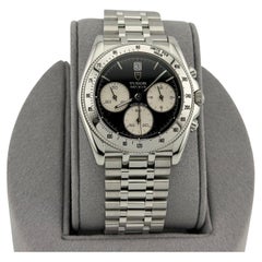Tudor Monarch 15900 36mm Reverse Panda Black White Dial Chronograph Steel Tudor Monarch 15900 36mm Reverse Panda Black White Dial Chronograph Steel