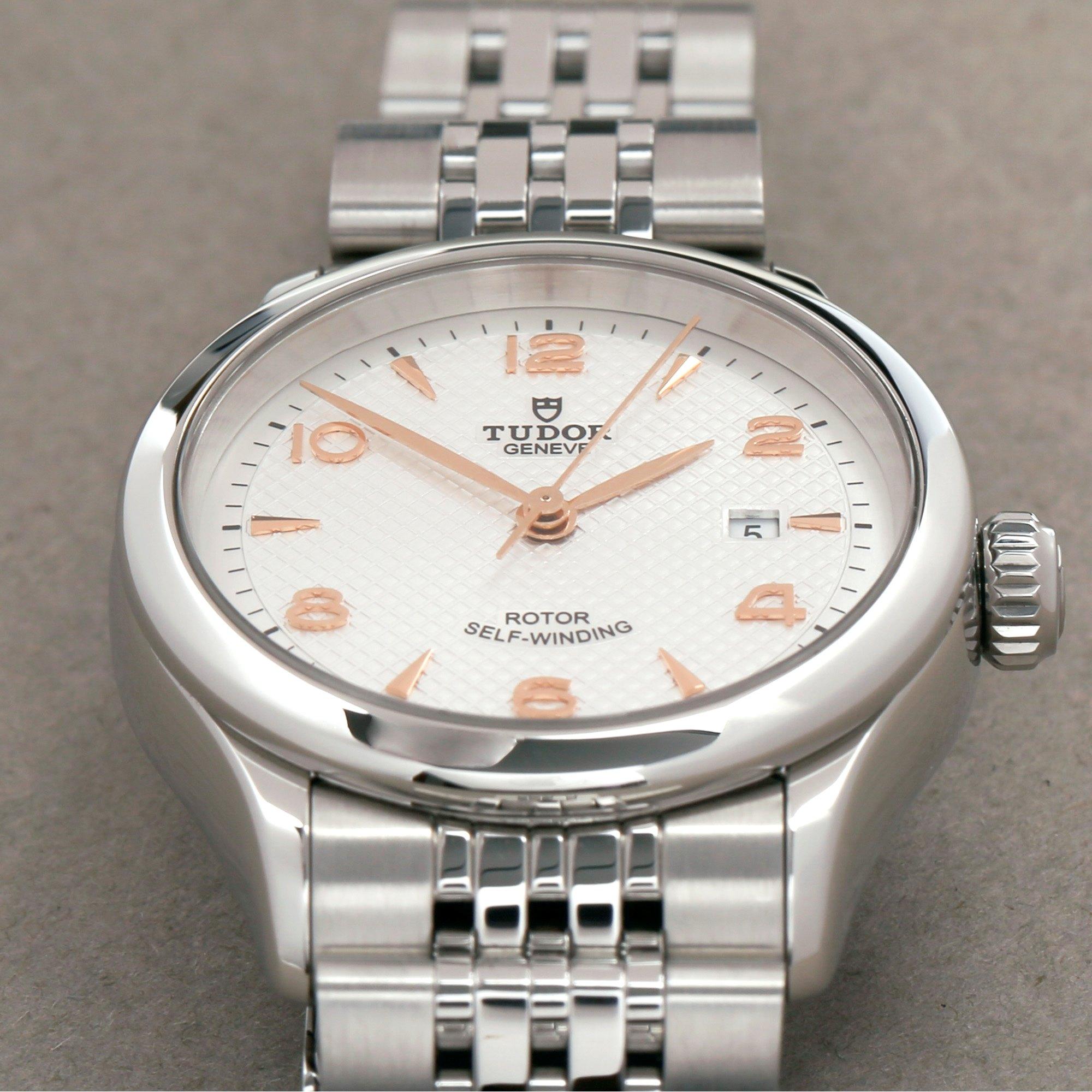 Tudor Oyster 1926 91350 Ladies Stainless Steel 0 Watch In New Condition In Bishops Stortford, Hertfordshire