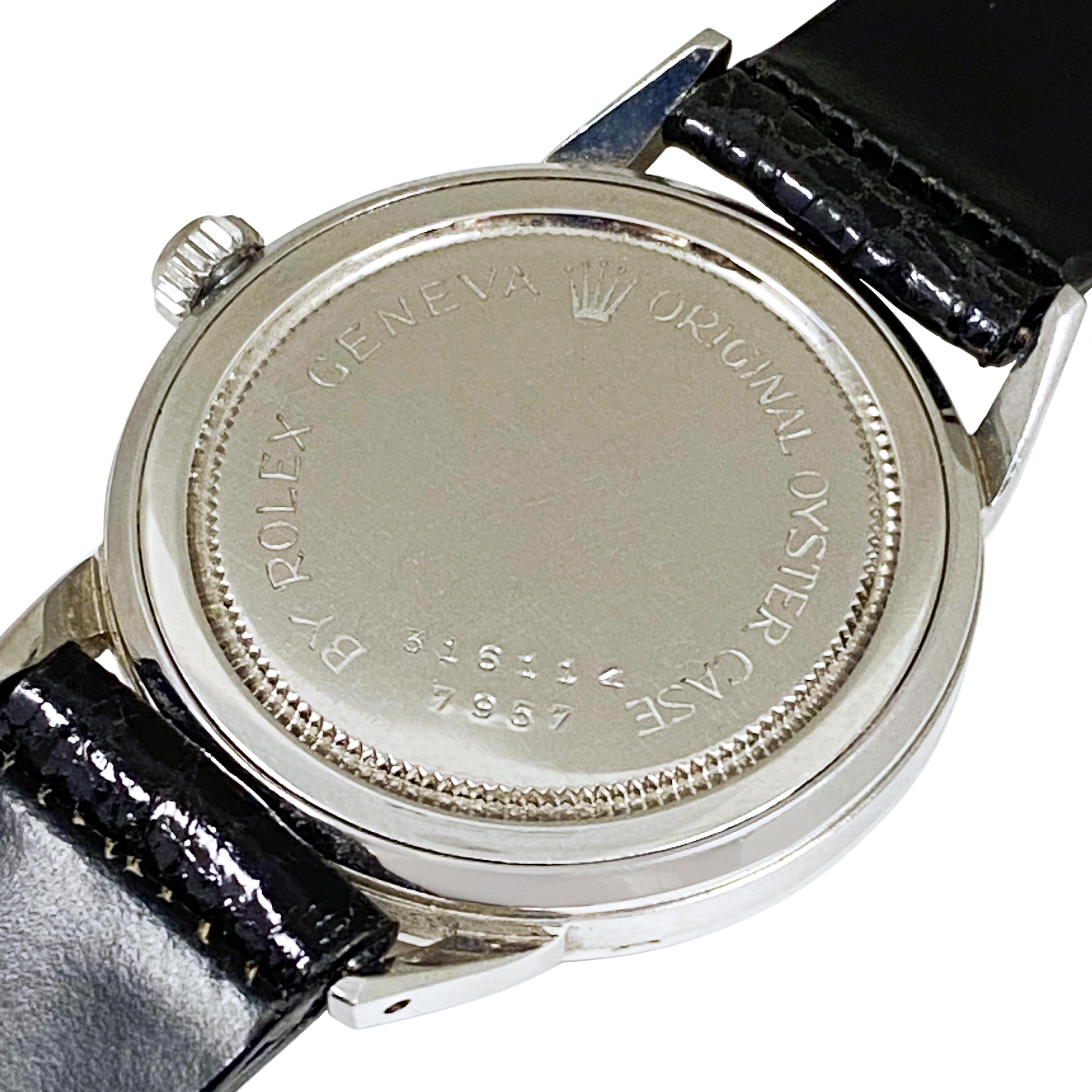Tudor Oyster Air-Tiger Ref 7957 Vintage mechanische Armbanduhr im Zustand „Hervorragend“ in Chicago, IL