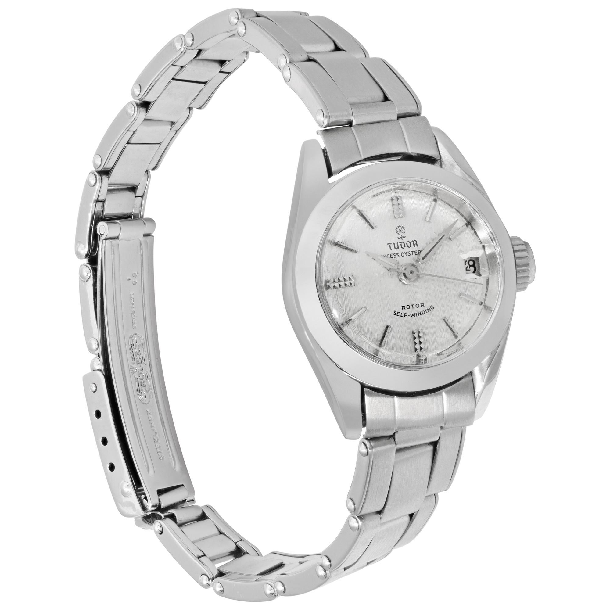 Tudor Oyster Date 22mm 7981 In Excellent Condition For Sale In Surfside, FL
