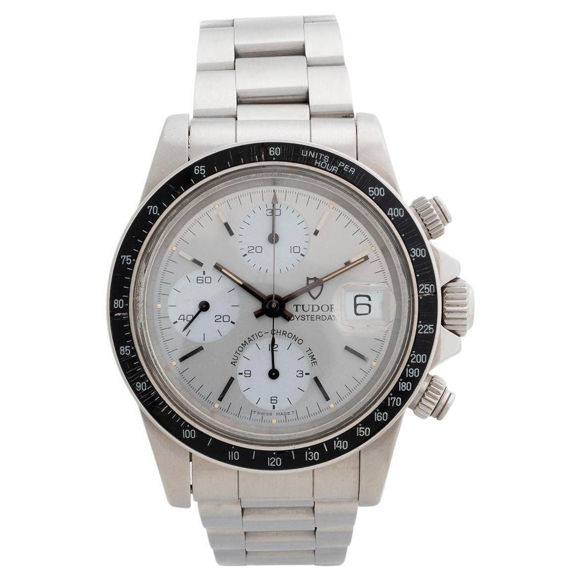 Tudor Oyster Date Chronograph "Big Block" Ref 79160, "Albino' Dial, B&P's, 1995.