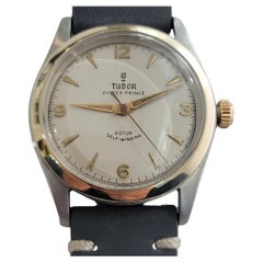 Tudor Oyster Prince Ref 7808 14k SS 34mm Mens 1940s Vintage Automatic RA646B