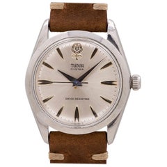 Tudor Oyster “Rose” Stainless Steel Manual Wind Watch Ref 7984, circa 1965