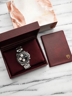Tudor Oysterdate 79160 Big Block Steel Black Dial Automatic 40mm