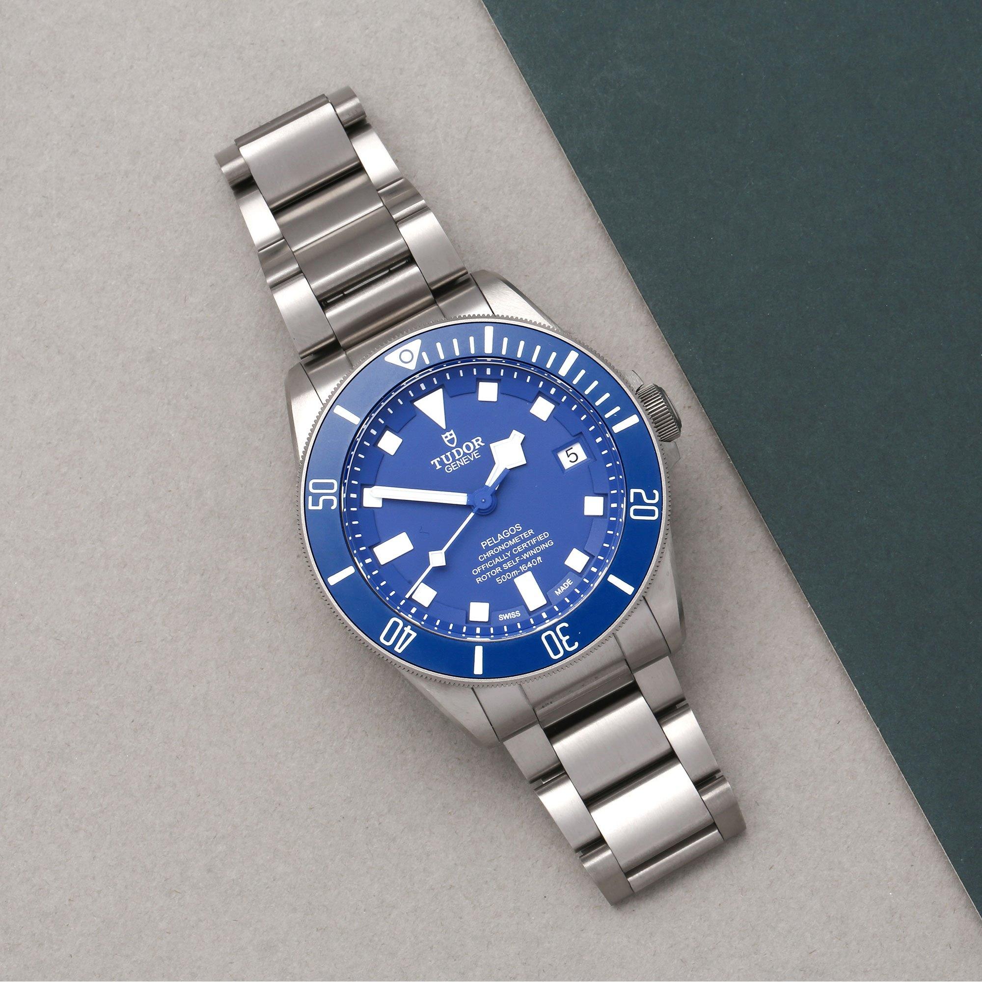 Xupes Reference: W007948
Manufacturer: Tudor
Model: Pelagos
Model Variant: 0
Model Number: 25600TB
Age: 30-01-2016
Gender: Men
Complete With: Tudor Box, Manuals, Guarantee & X2 Spare Straps 
Dial: Blue Baton 
Glass: Sapphire Crystal
Case Size: