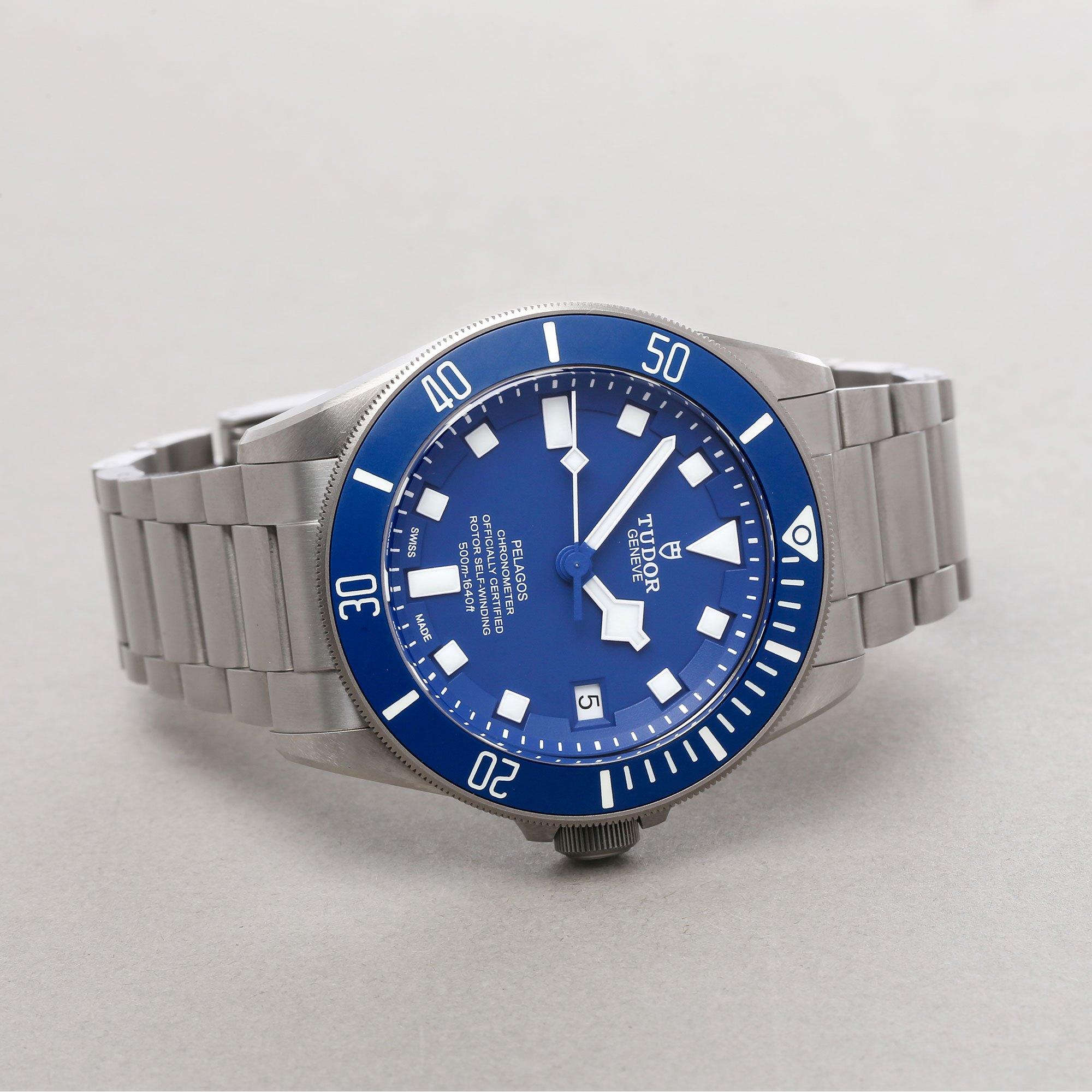Tudor Pelagos 25600TB Herren Edelstahl Schlumpf Uhr 2