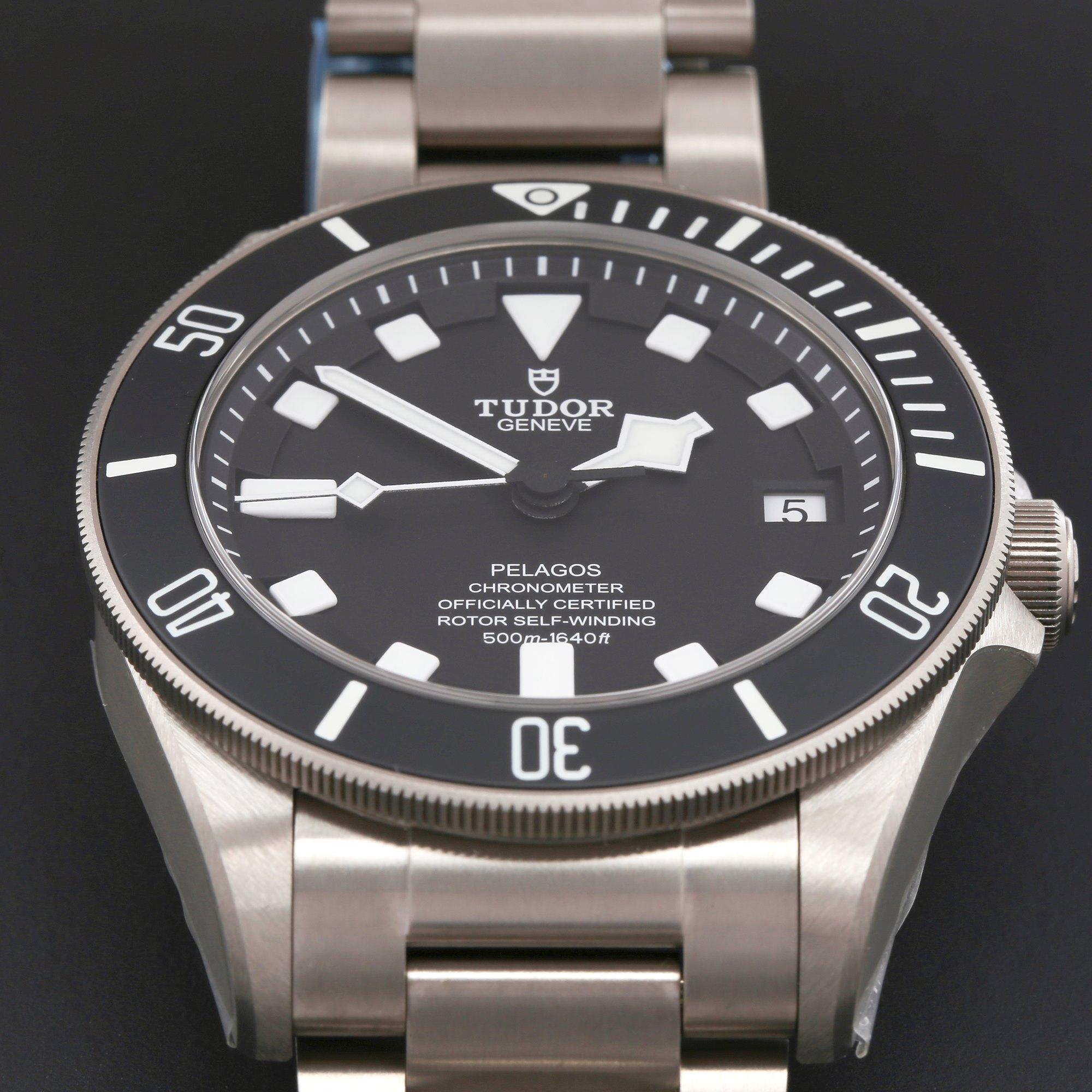 Tudor Pelagos 25600TN Men's Titanium Watch 3