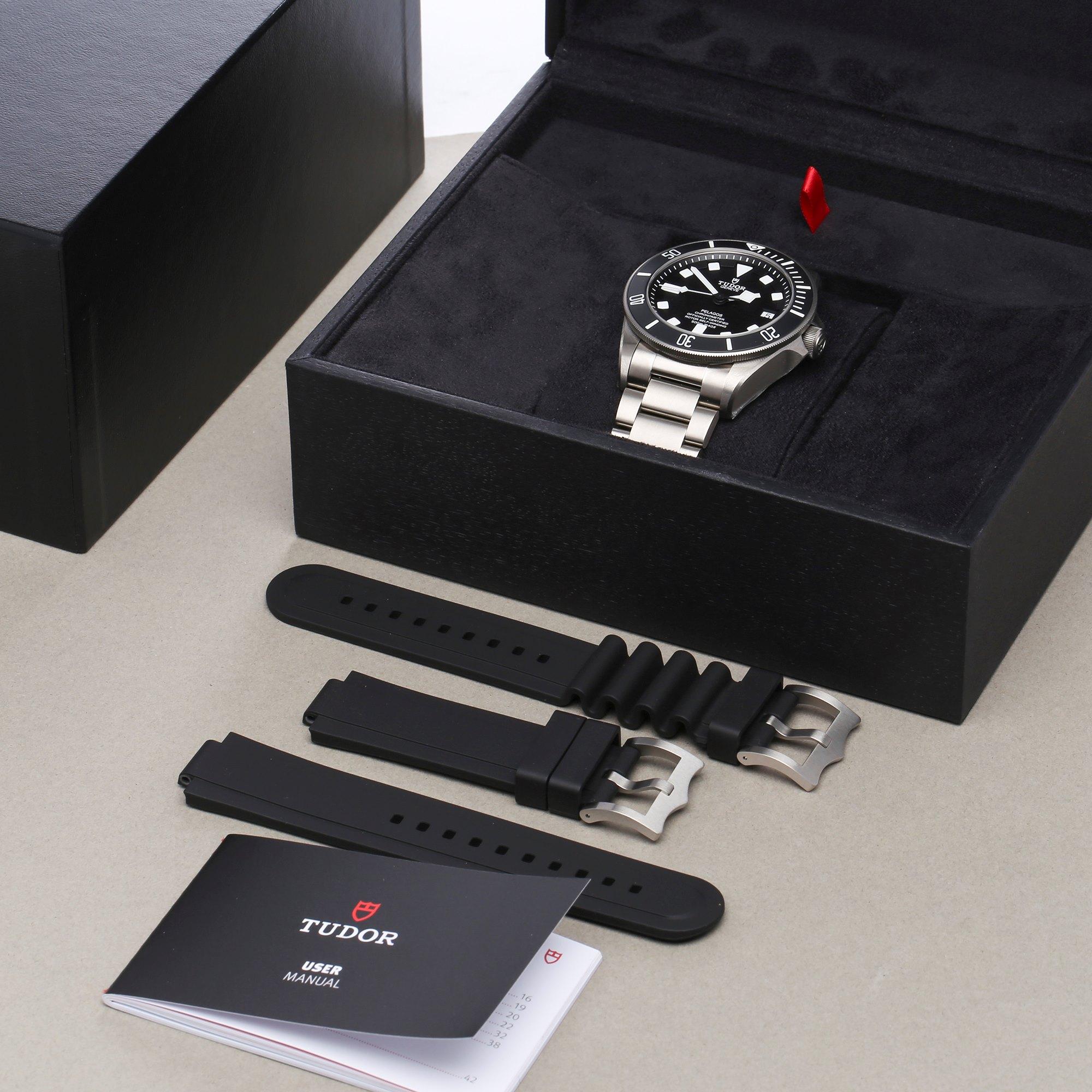 Tudor Pelagos 25600TN Men's Titanium Watch 6