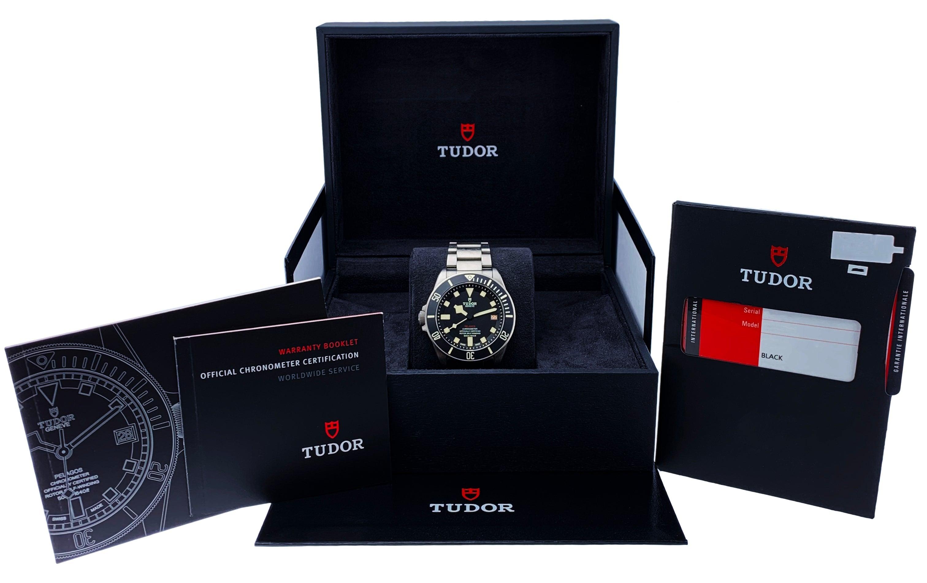 Tudor Pelagos 25600TN Titanium Men's Watch Full Set 1