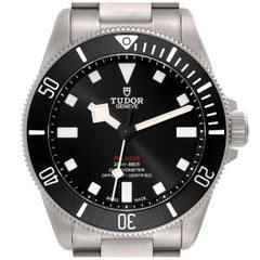Tudor Pelagos 39 mm Schwarzes Zifferblatt Titan Herrenuhr 25407 Box Card