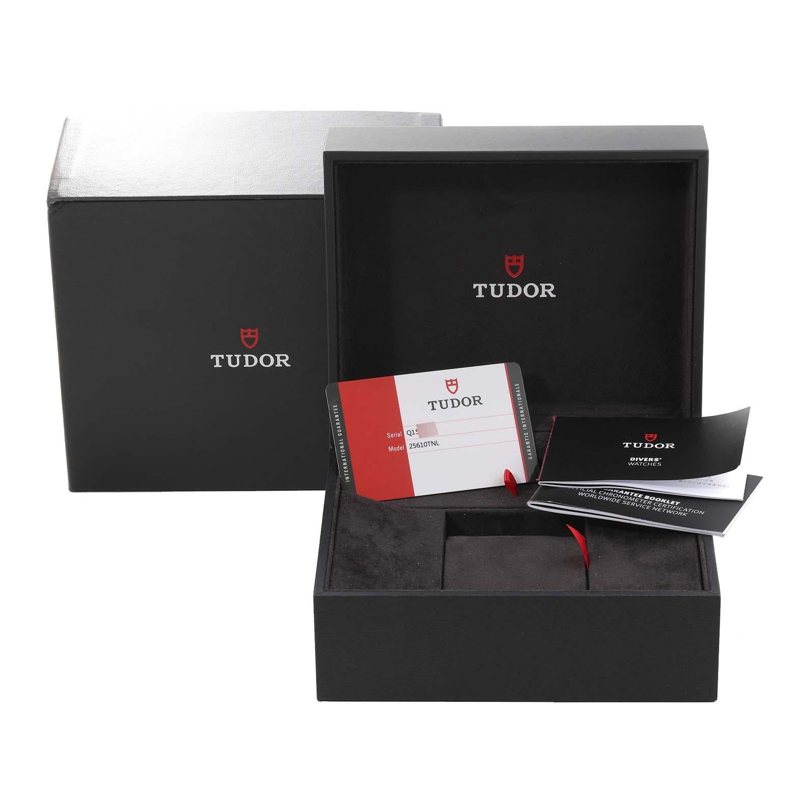 Tudor Pelagos 42mm LHD Titanium Steel Mens Watch 25610 Box Card 5