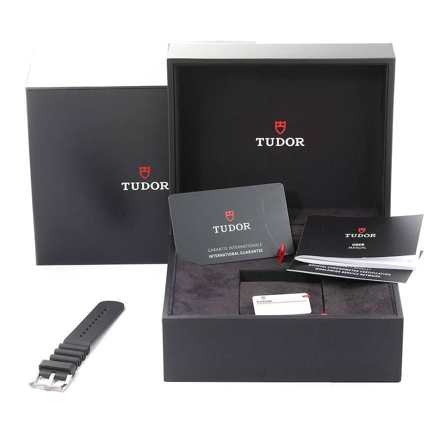 Tudor Pelagos Black Dial Titanium Mens Watch 25600TN Box Card 3